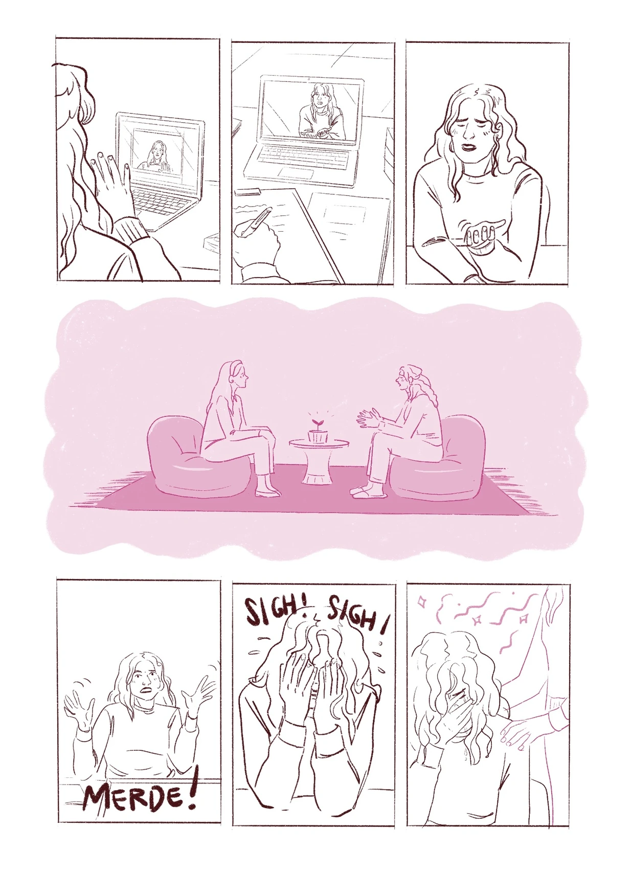 I mostri dentro therapy scene storyboard